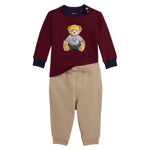 Polo Ralph Lauren Knit Pant Set 3-24M